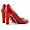 Eleganckie buty damskie 1243 lakierowane czerwone