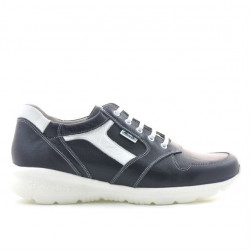 Męskie buty sportowe 827 indygo+białe