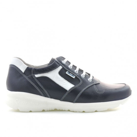 Męskie buty sportowe 827 indygo+białe