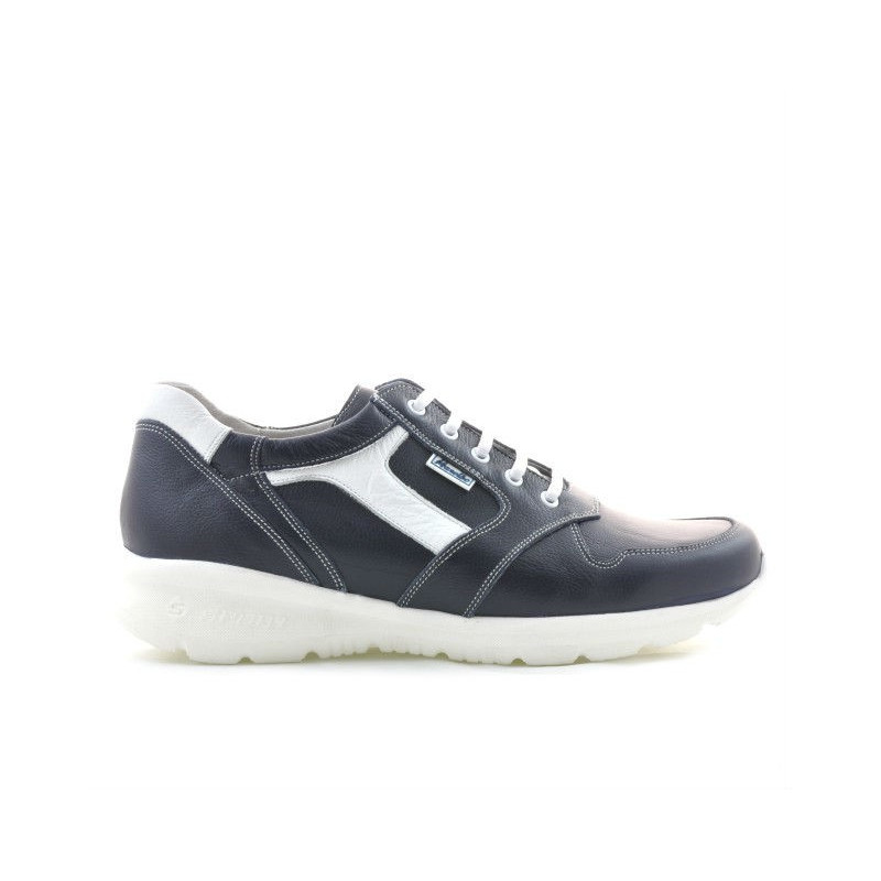 Męskie buty sportowe 827 indygo+białe