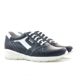 Męskie buty sportowe 827 indygo+białe
