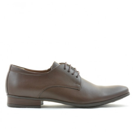 Eleganckie buty męskie 786 brązowe