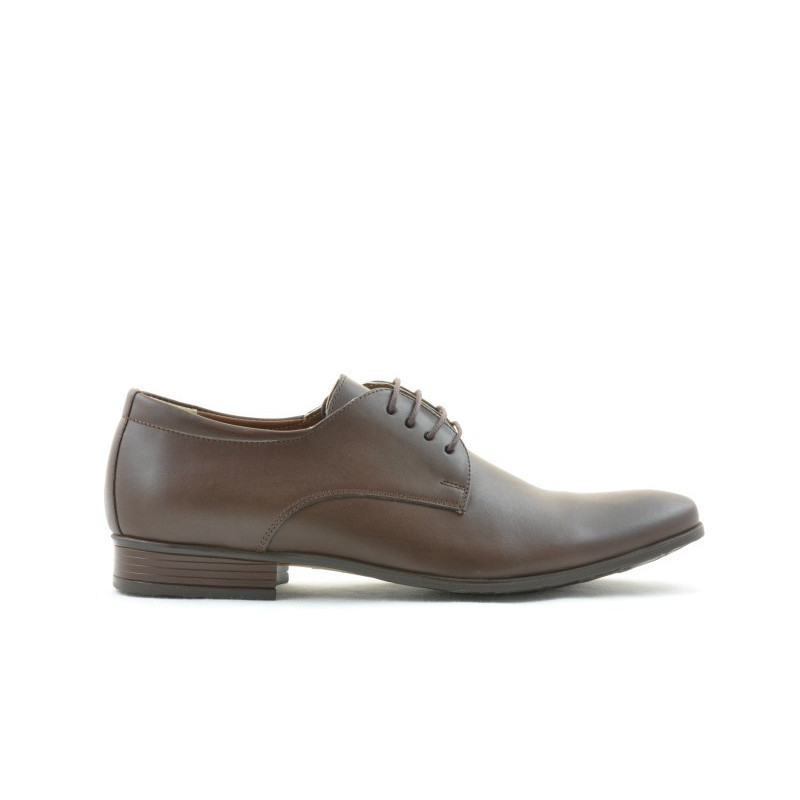 Eleganckie buty męskie 786 brązowe