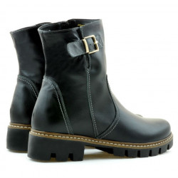 Damskie botki 3297 czarne