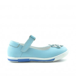 Buty dziecięce 06c niebieskie+białe