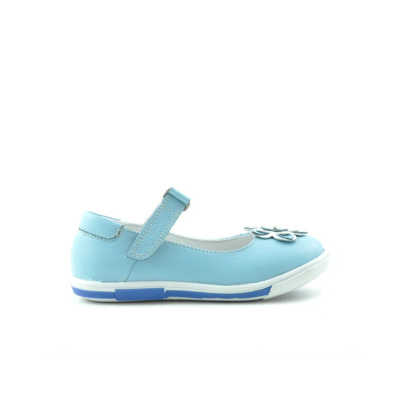 Buty dziecięce 06c niebieskie+białe