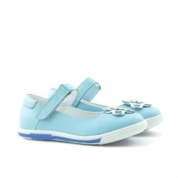 Buty dziecięce 06c niebieskie+białe
