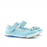 Buty dziecięce 06c niebieskie+białe