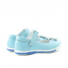 Buty dziecięce 06c niebieskie+białe