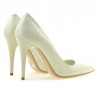 Eleganckie buty damskie 1241 lakierowane beżowe01