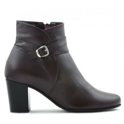 Damskie botki 1160 bordo
