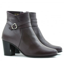 Damskie botki 1160 bordo