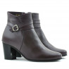 Damskie botki 1160 bordo