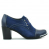 Damskie buty casual 667 indigo kombinowane