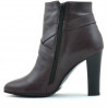 Botki damskie 1161 bordowe