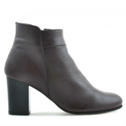 Damskie botki 1159 bordo