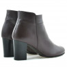 Damskie botki 1159 bordo