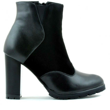 Buty damskie 1162 czarno-kombinowane