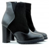 Buty damskie 1162 czarno-kombinowane