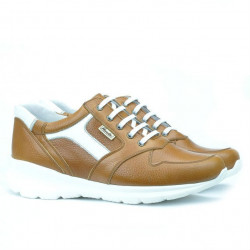 Buty sportowe męskie 827 antyczne+białe