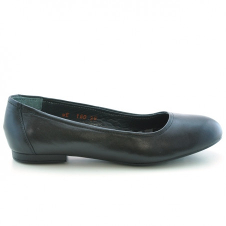 Damskie baleriny 160 czarne