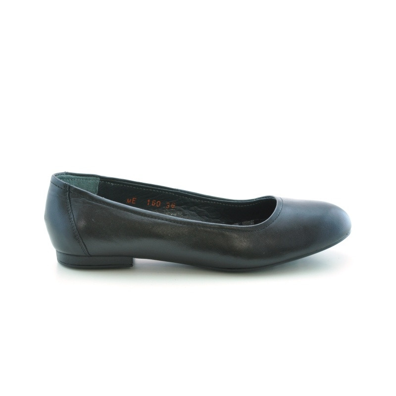 Damskie baleriny 160 czarne