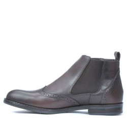 Buty męskie 485 brązowe