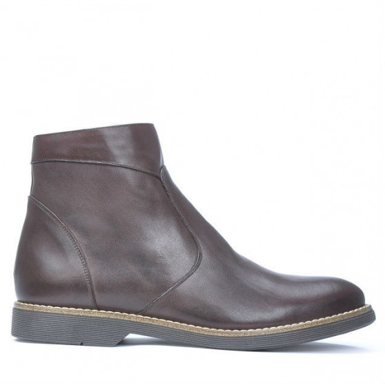 Buty męskie 484 brązowe