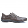 Casualowe buty męskie 825 brązowe