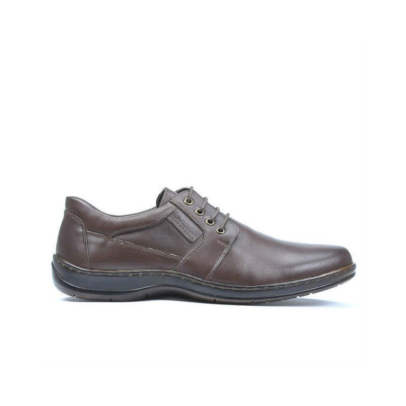 Casualowe buty męskie 825 brązowe