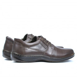 Casualowe buty męskie 825 brązowe