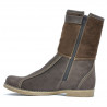 Buty damskie 3249 tuxon cafe kombinowane
