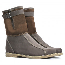 Buty damskie 3249 tuxon cafe kombinowane