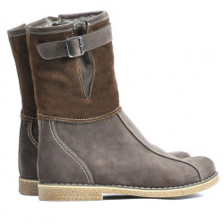 Buty damskie 3249 tuxon cafe kombinowane