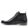 Buty męskie 412 a brązowe
