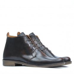 Buty męskie 412 a brązowe