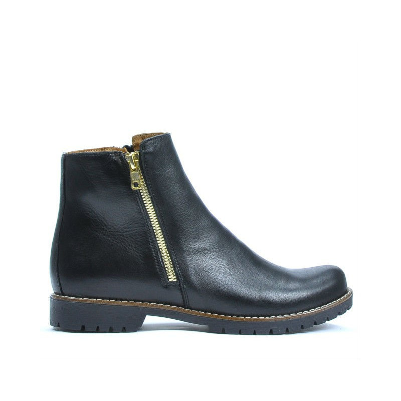 Damskie botki 3304 czarne
