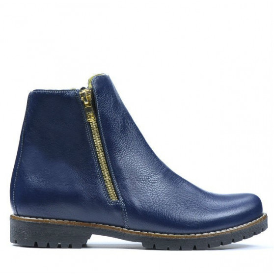 Damskie botki 3304 indygo