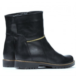 Botki damskie 3306 czarne