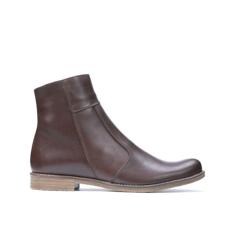 Buty męskie 413 brązowe