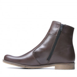 Buty męskie 413 brązowe