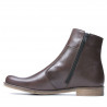 Buty męskie 413 brązowe