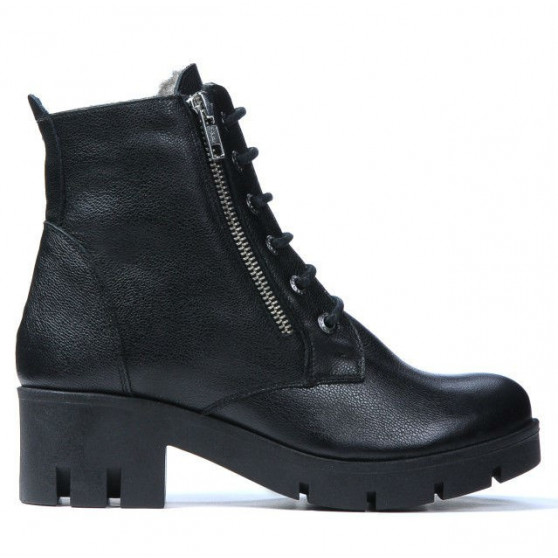 Damskie botki 3307 czarne