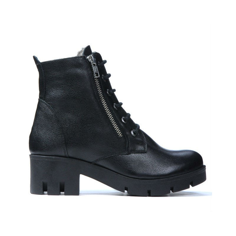 Damskie botki 3307 czarne