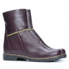 Damskie botki 3306 bordo