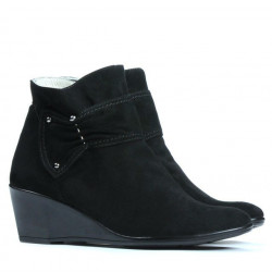 Buty damskie 242 czarny welur
