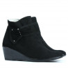 Buty damskie 242 czarny welur