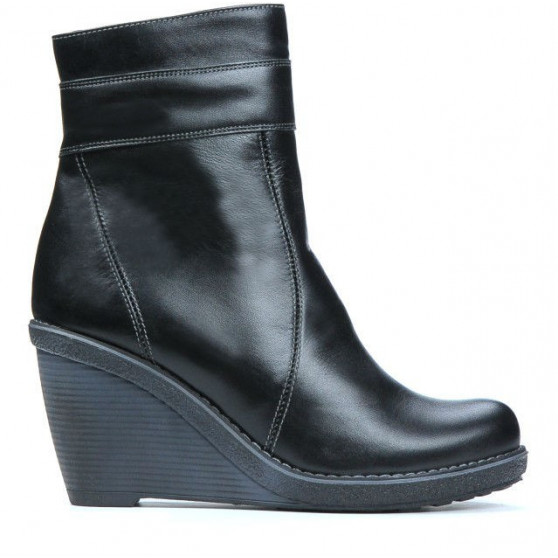 Damskie botki 3255 czarne