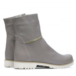 Botki damskie 3306 piaskowe