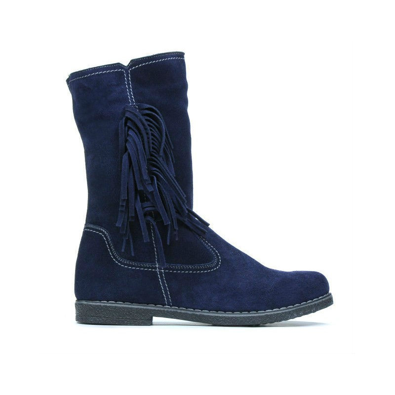 Damskie buty 3242 indigo welur